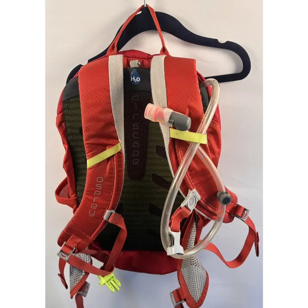 Osprey Kids HydraJet 15 Hydration Pack Backpack Red w/ 1.5L Hydraulics Reservoir